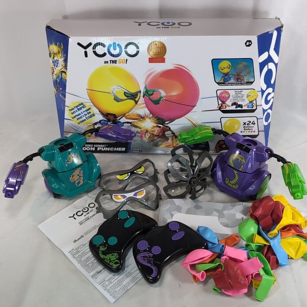 Silverlit 2019 YCOO Robo Kombat Balloon Puncher Channel C D Robot Fighters
